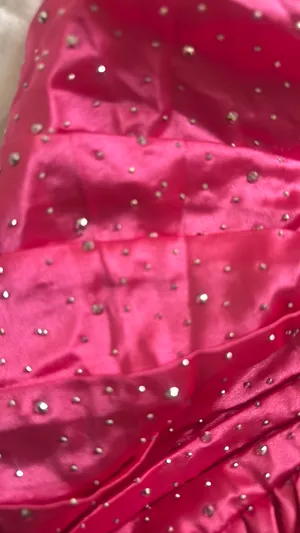 Pink Sparkly Homecoming Windsor Dress thumbnail 2