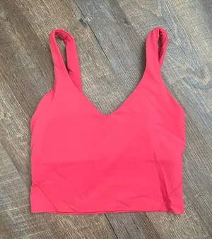 Lululemon pink align tank SZ 4 thumbnail 1
