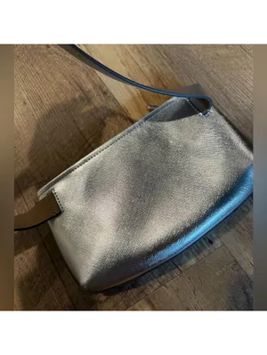 Michael Kors Metallic Silver Belt Bag S/M thumbnail 3