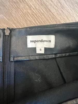 Superdown Faux Leather Skirt thumbnail 4