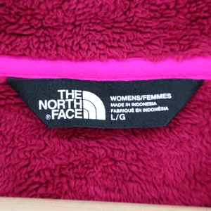 The North Face Womens Full Zip Fleece Jacket Magenta Pink Size L thumbnail 3