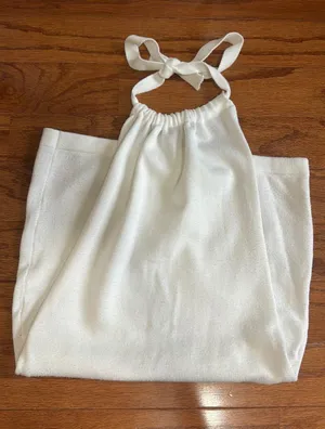 Backless White Dress Size XS thumbnail 4