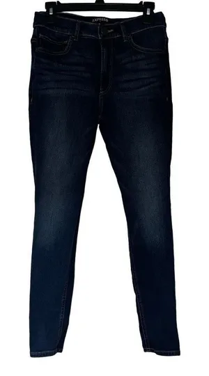 Express Denim‎ Perfect ankle high rise legging 4 thumbnail 1