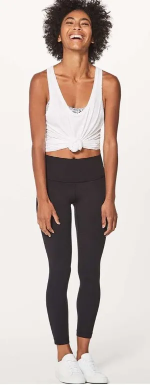 Lululemon align pant 25” Nulu 4 black established‎ 06 RARE thumbnail 1