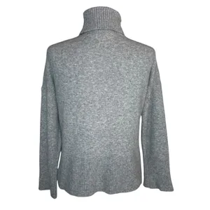 J. Crew Turtleneck Sweater in Supersoft Yarn Size XS‎ Gray Wool Alpaca Classic thumbnail 6