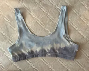 PacSun Blue Tie Dye Bralette Top thumbnail 1