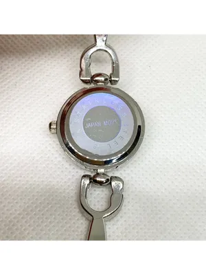 Geneva women’s silver tone watch quartz analog 22mm adjustable running thumbnail 6