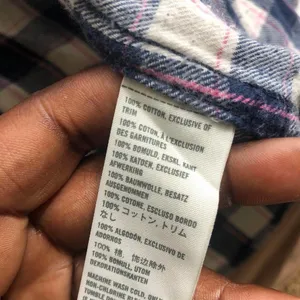 Y2K Hollister Plaid Button Up Flannel Shirt Top ASO Bella Swan Twilight Sz S 2000s thumbnail 6