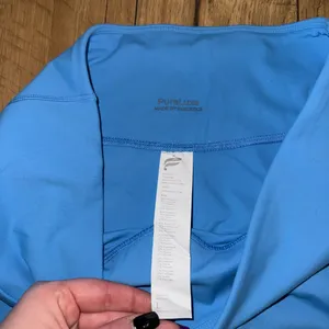 Fabletics Light blue bike shorts thumbnail 3
