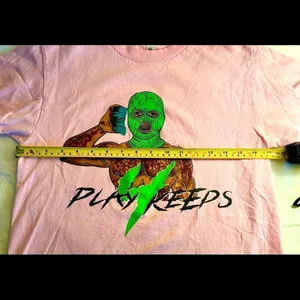Alstyle Play 4 Keeps Pink Graphic T Shirt Size Sm thumbnail 4