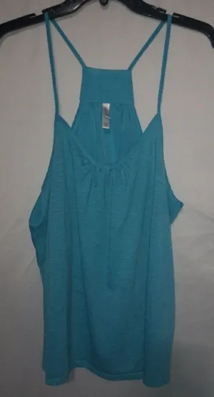 Xhilaration XXL Pretty Turquoise Summer Top thumbnail 1
