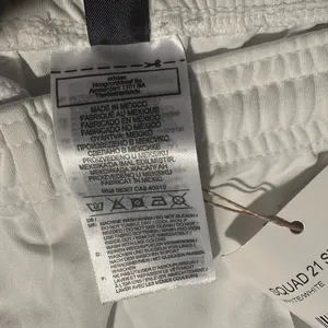 Adidas Women's Athletic White Shorts thumbnail 5
