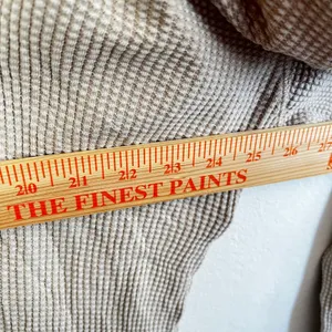 OFFLINE by Aerie Henley Top Size M Beige Waffle Knit Thumbhole‎ Oversized thumbnail 9