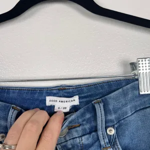 Good American Women's High Rise Skinny Jeans Sz 6 thumbnail 4