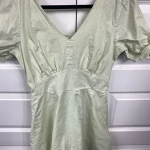 Copper Key Spring Fit Flare Midi Dress Babydoll Cottage Core Coastal Spring Retro Gingham thumbnail 7