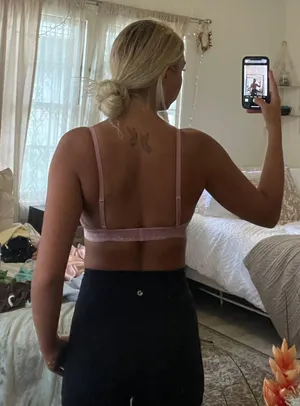 Pink Sparkle Bralette thumbnail 2