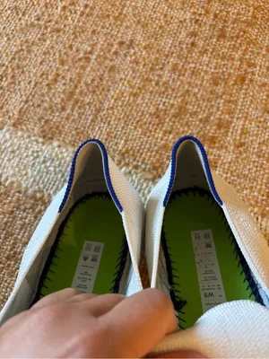 Rothy’s The Original Slip On Sneaker in bright white thumbnail 11
