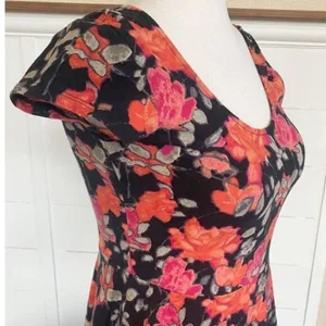 Kimchi‎ Blue by Urban Outfitters Skater Cap Sleeve Floral Dress - M thumbnail 6