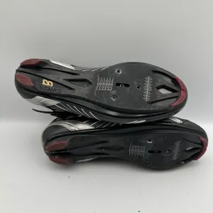 Giro Solara Women's EU‎ 40 US 8.25 Cycling Shoes Road Bike Black Maroon thumbnail 6