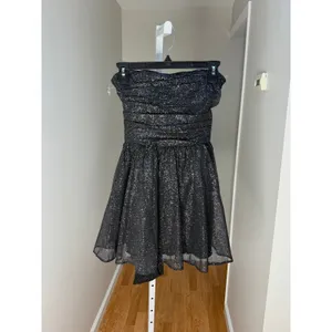 NEW Babyboo KATRINA MINI DRESS - BLACK SPARKLE Size Small thumbnail 4