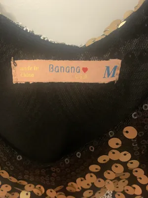 Banana Sequin Semi-Formal Dress thumbnail 4