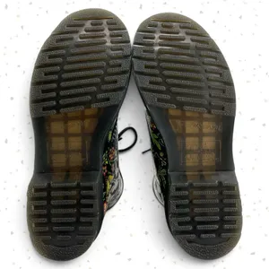 Dr. Martens 1460 Floral Bloom Venus Flytrap Butterfly Print Leather Boots Size 6 thumbnail 11