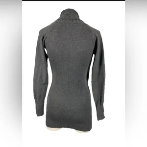 Cache Wool‎ Blend Pullover Sweater – Gray, Size M thumbnail 3