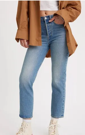 Levi’s Wedgie Straight Jeans thumbnail 1