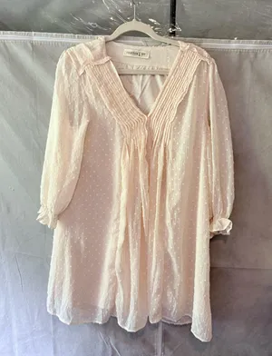NWT lizard thicket cream dress boho thumbnail 1