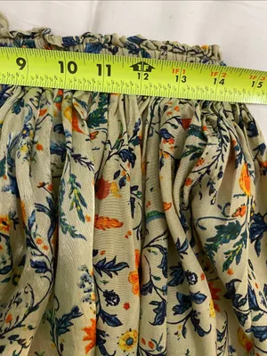 Free People FP One Third Charm Floral Print Tiered Mini Skirt Boho Viscose thumbnail 10