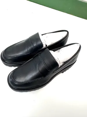 NEW Everlane The Lug Loafer Black Leather Size 6 thumbnail 4