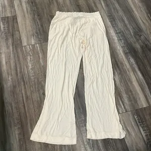 Faceplant Dreams Bamboo Pajama Pants - Ivory thumbnail 4