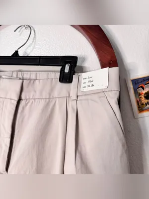 Abercrombie Sloane Low Rise Tailored Wide Leg Pants NEW thumbnail 4