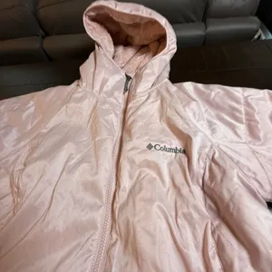 Columbia Women's Pink Kruser Ridge III Hooded Insulated Jacket WL0247 Medium thumbnail 5