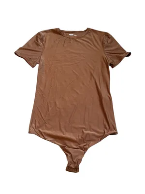 Aerie Smoothez Short Sleeve Bodysuit Buttery Soft Silky Smooth Top Minimalist thumbnail 2