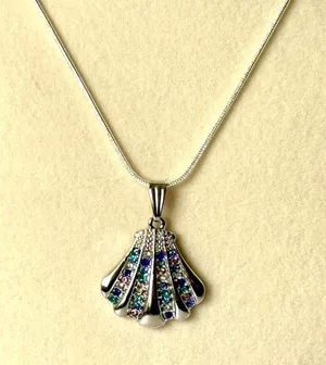 Sterling Silver Seashell Necklace thumbnail 5