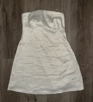 Urban Outfitters Silk Strapless Dress thumbnail 2