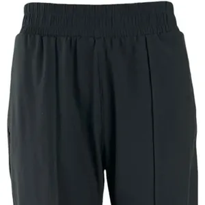 Abercrombie & Fitch Women's Black High Rise Pull On Wide Leg Trousers Pants XXS thumbnail 4