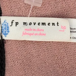 FP Movement San Jose Mauve Space‎ Dye Half Zip Hooded Sweatshirt Large EUC thumbnail 8