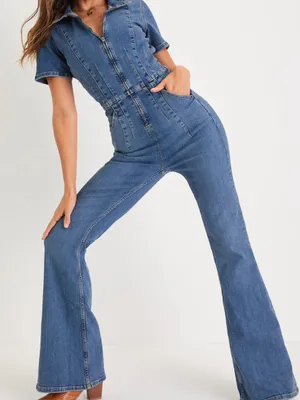 We The Free Free People Jayde Flare Jumpsuit thumbnail 1