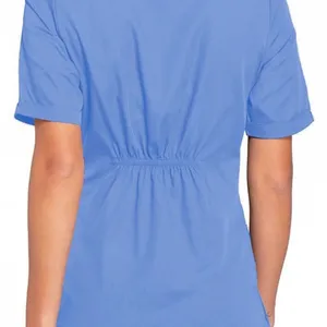 Cherokee Workwear scrub top thumbnail 3