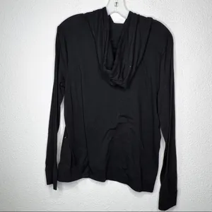 Old Navy Black Hoody Shirt thumbnail 4