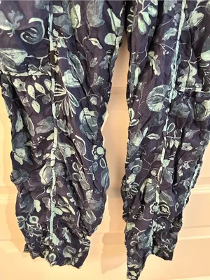 Anthropologie Jamie Sleep Pants Blue Size S thumbnail 6