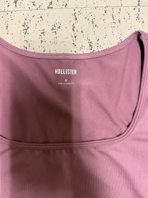 Hollister Square Neck Baby Tee thumbnail 3