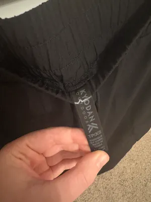 Black Cargo Pants Size XS thumbnail 4