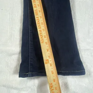 Paige Jeans Hidden Hills Women's‎ 30x29.5 Mid Rise Dark Wash Flared Slimming thumbnail 7