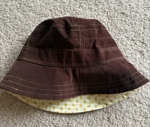 Steve Madden vintage Nordstrom Deadstock y2k 90s 2000s brown bucket hat NWT thumbnail 1