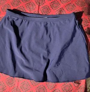 Swim Skirt Bottoms Navy Blue 10 thumbnail 1