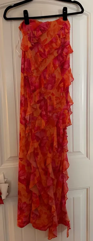 Maxi dress Orange Size XS thumbnail 1