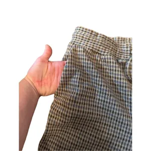 Maeve by Anthropologie Tan Plaid Pull on Pants Sz XS‎ thumbnail 2